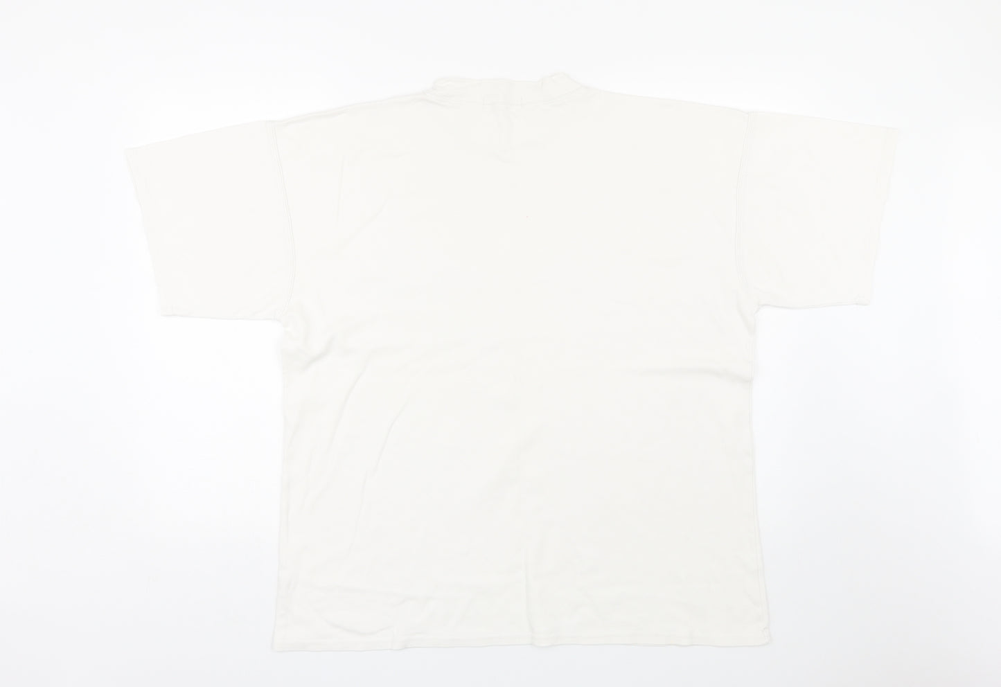 Bad Company Mens White    T-Shirt Size L