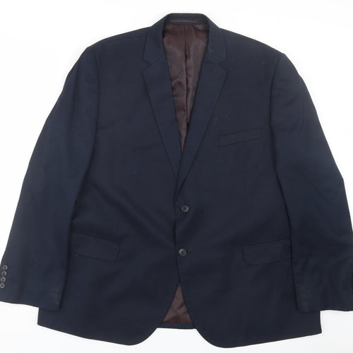 George Mens Blue   Jacket Suit Size 44
