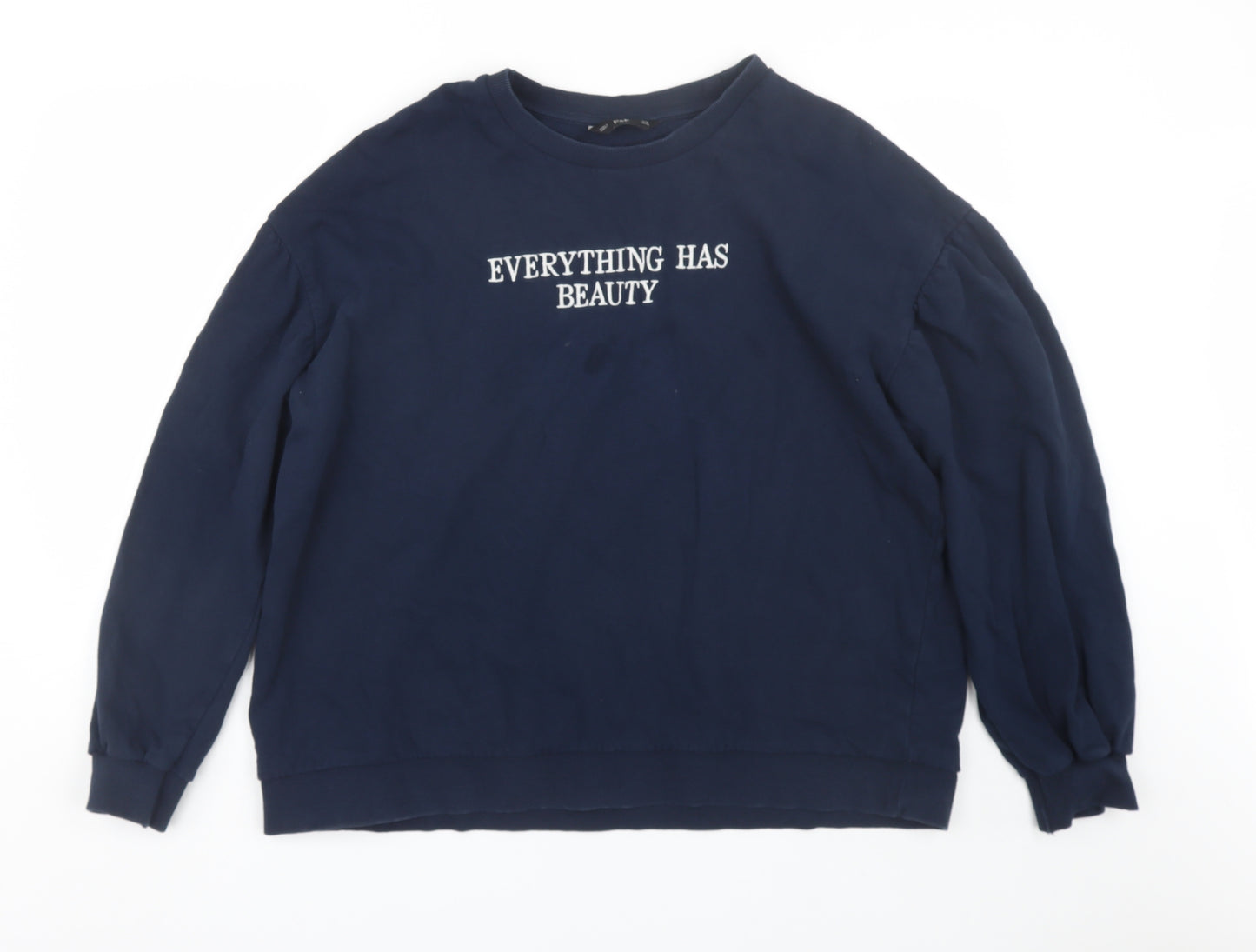 F&F Womens Blue   Pullover Sweatshirt Size 22