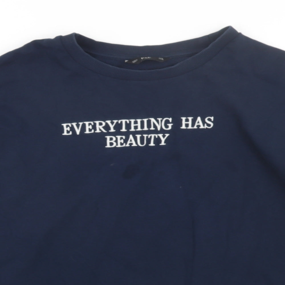 F&F Womens Blue   Pullover Sweatshirt Size 22