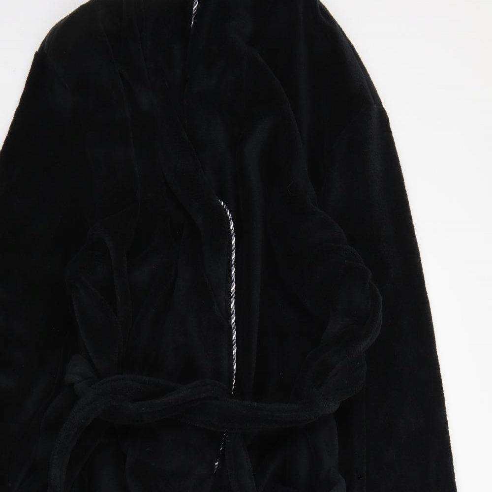 Savile Row Mens Black    Robe Size XL