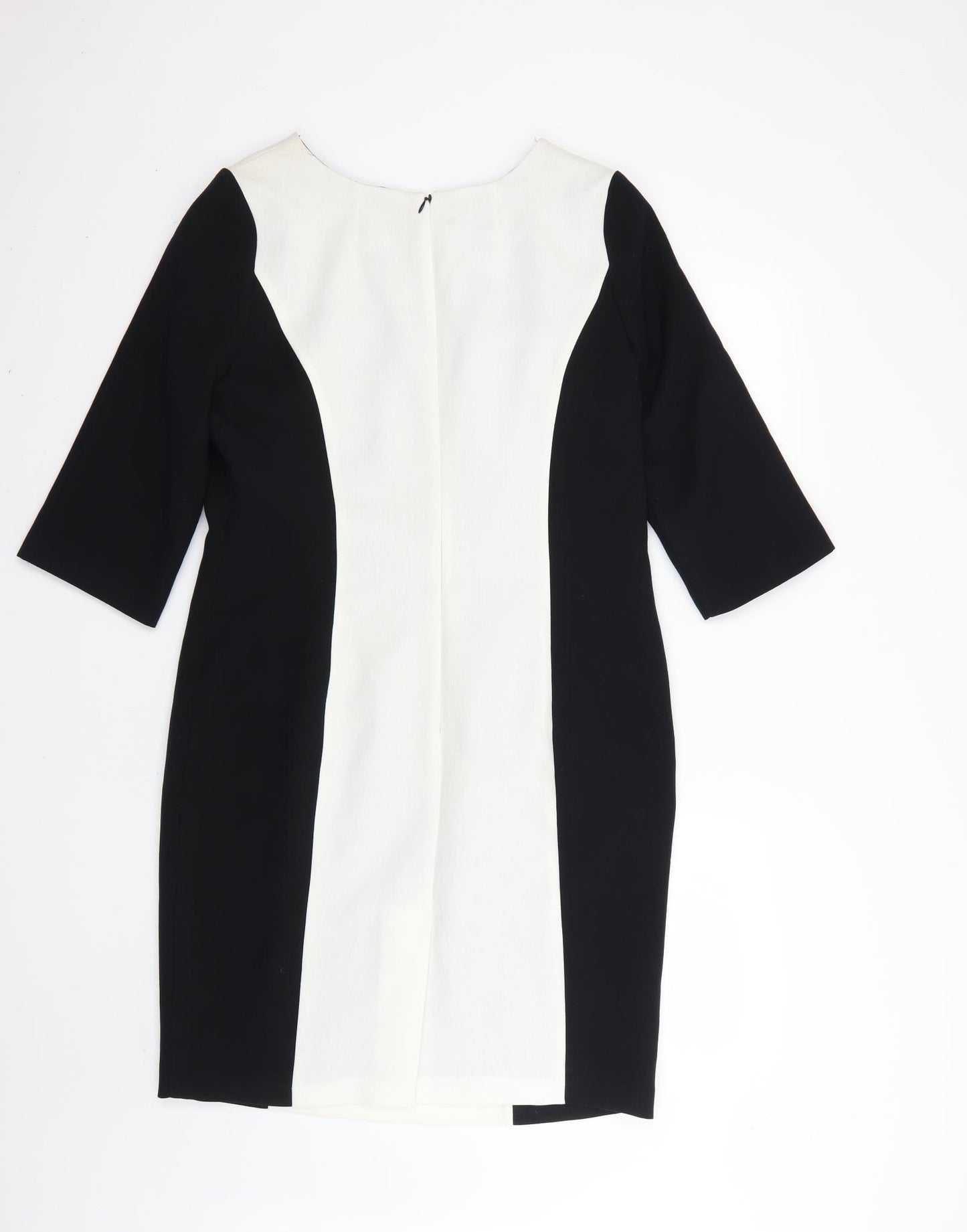 Papaya Womens Black Striped  Bodycon  Size 16