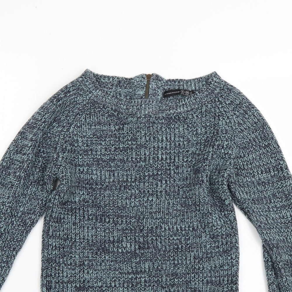 Atmosphere Womens Blue   Pullover Jumper Size 8