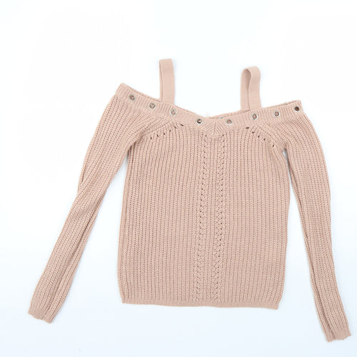 Select Womens Pink    Jumper Size 8