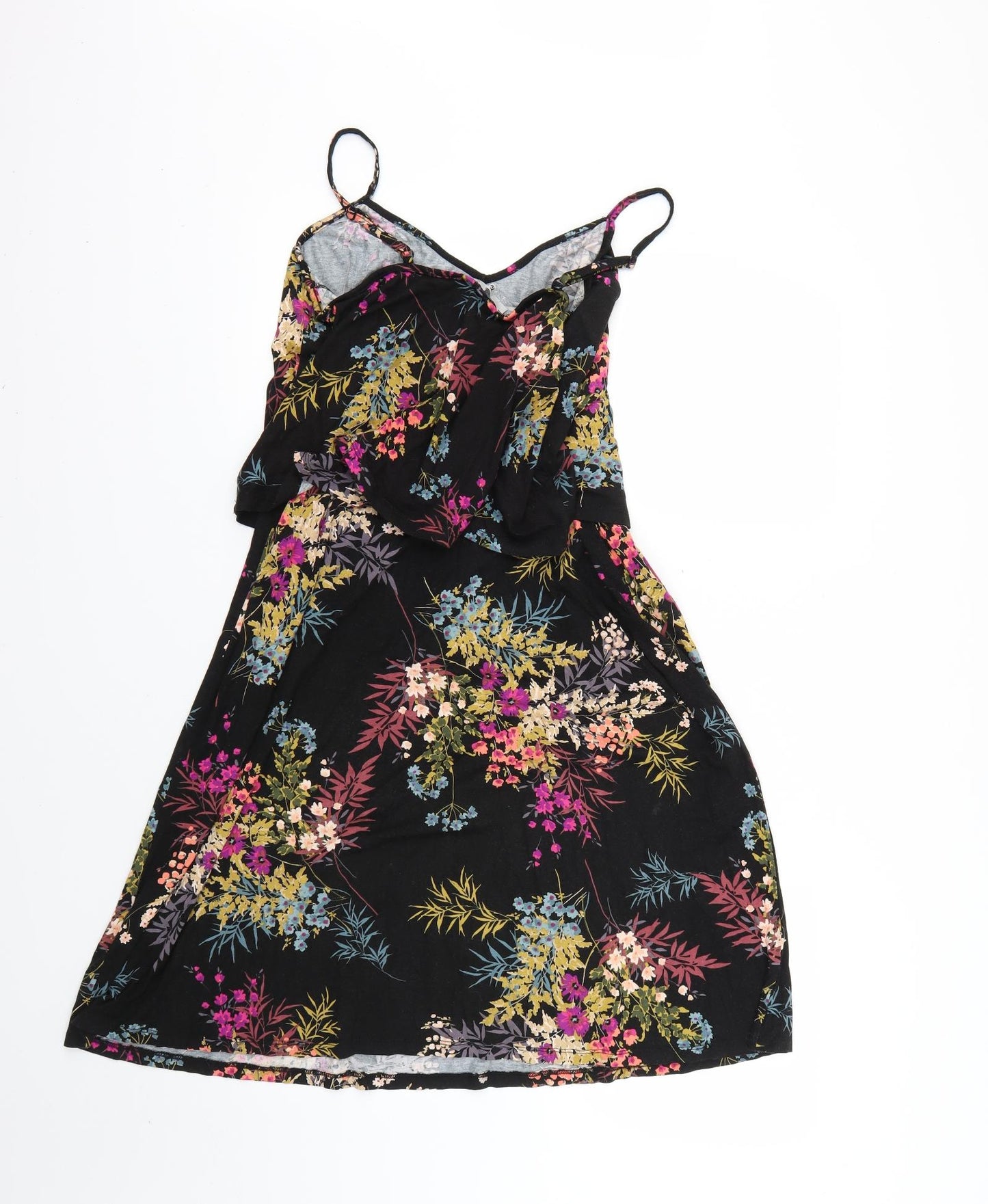 TU Womens Multicoloured Floral  Tank Dress  Size 14