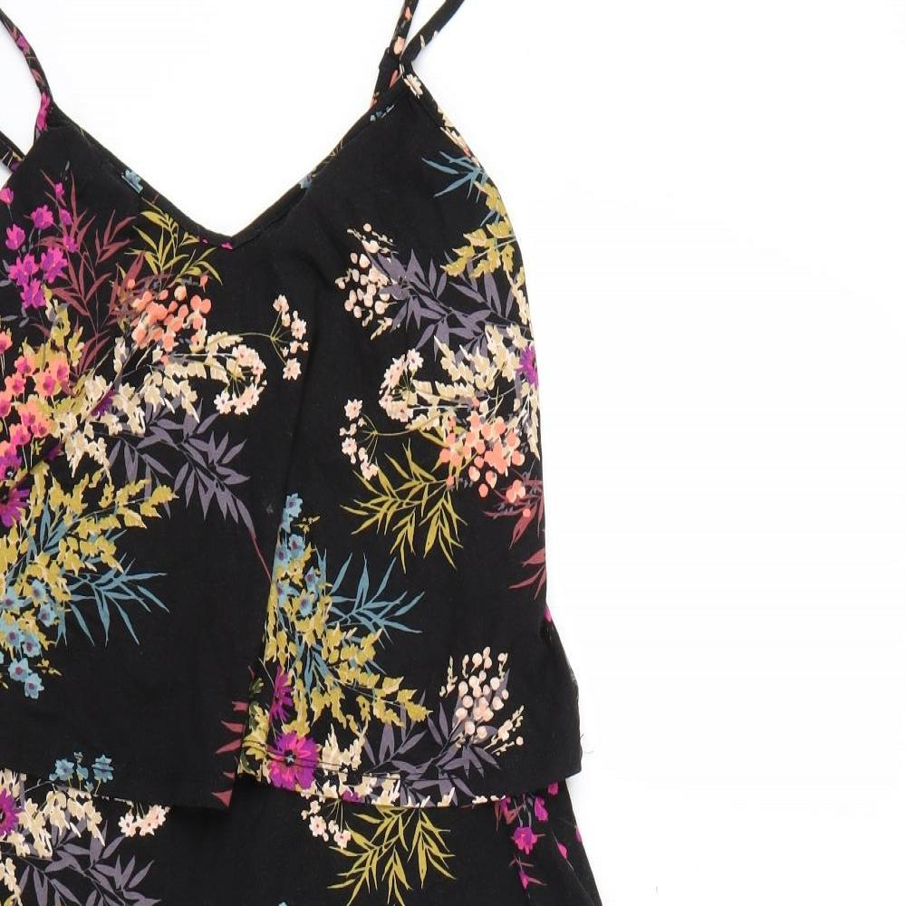 TU Womens Multicoloured Floral  Tank Dress  Size 14