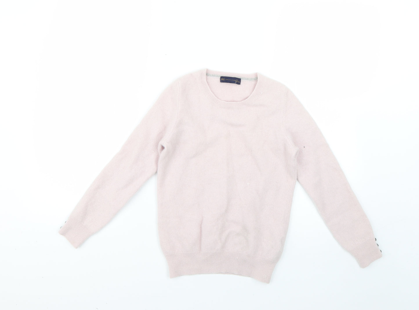 Marks and Spencer Womens Pink   Pullover Jumper Size 12
