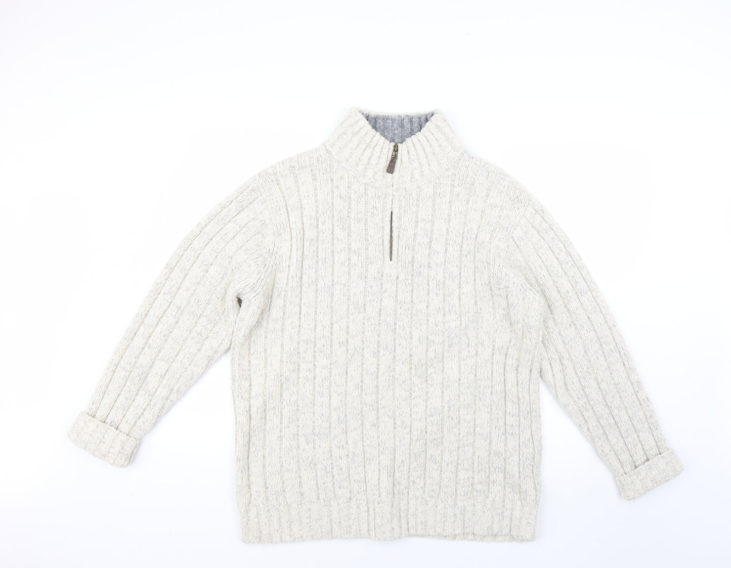 Marks and Spencer Mens Grey   Pullover Jumper Size L