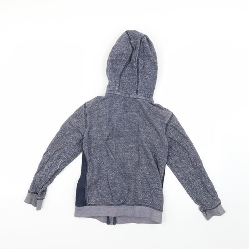 George Boys Blue   Full Zip Hoodie Size 7-8 Years