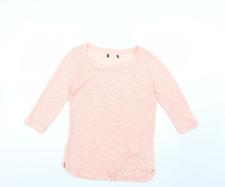 New Look Womens Pink   Pullover Jumper Size 10