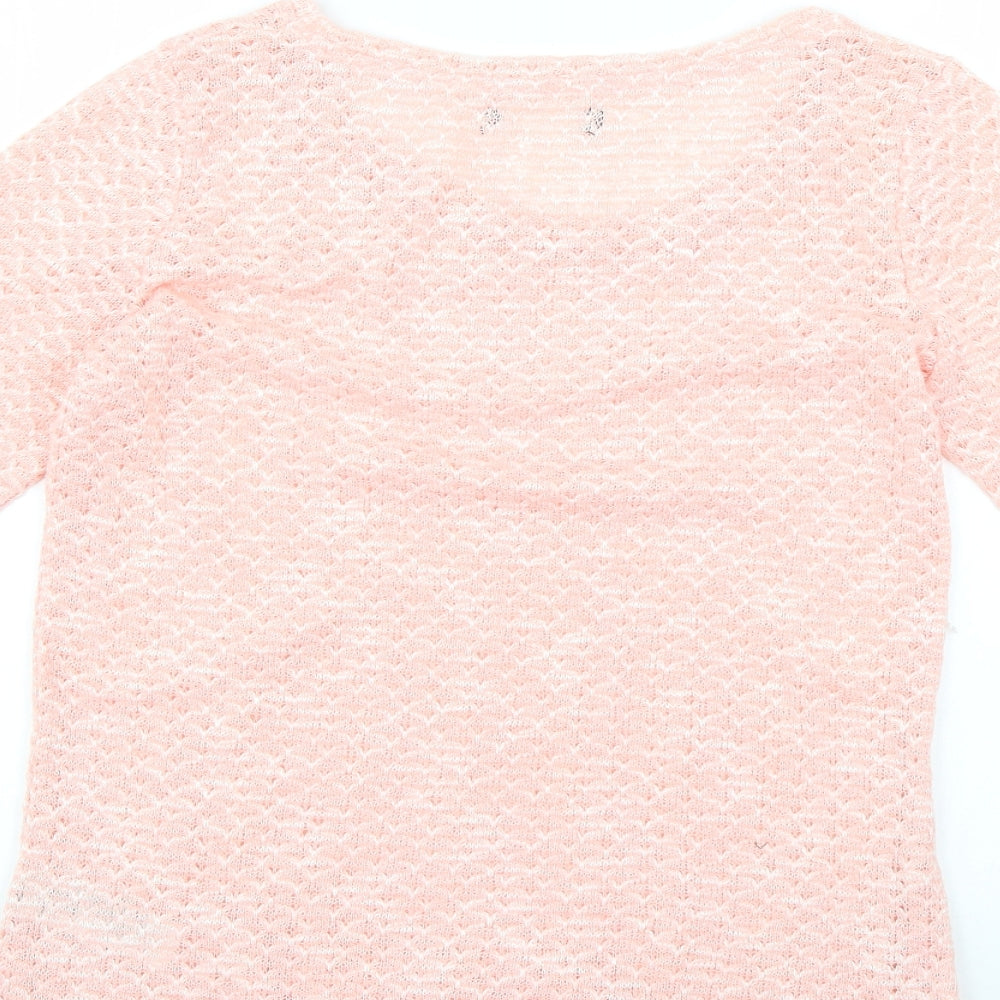 New Look Womens Pink   Pullover Jumper Size 10