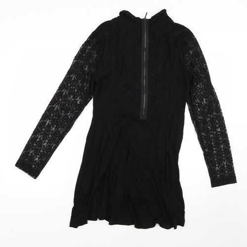 Papaya Womens Black   Fit & Flare  Size 12