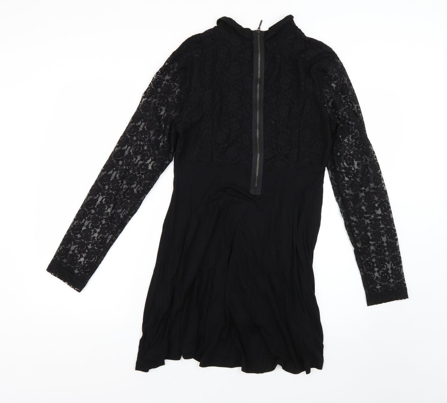 Papaya Womens Black   Fit & Flare  Size 12