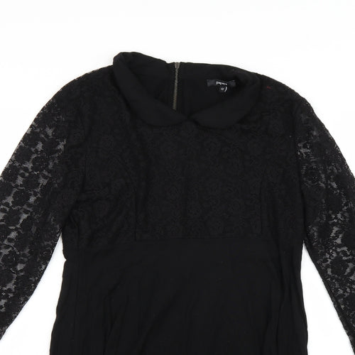 Papaya Womens Black   Fit & Flare  Size 12