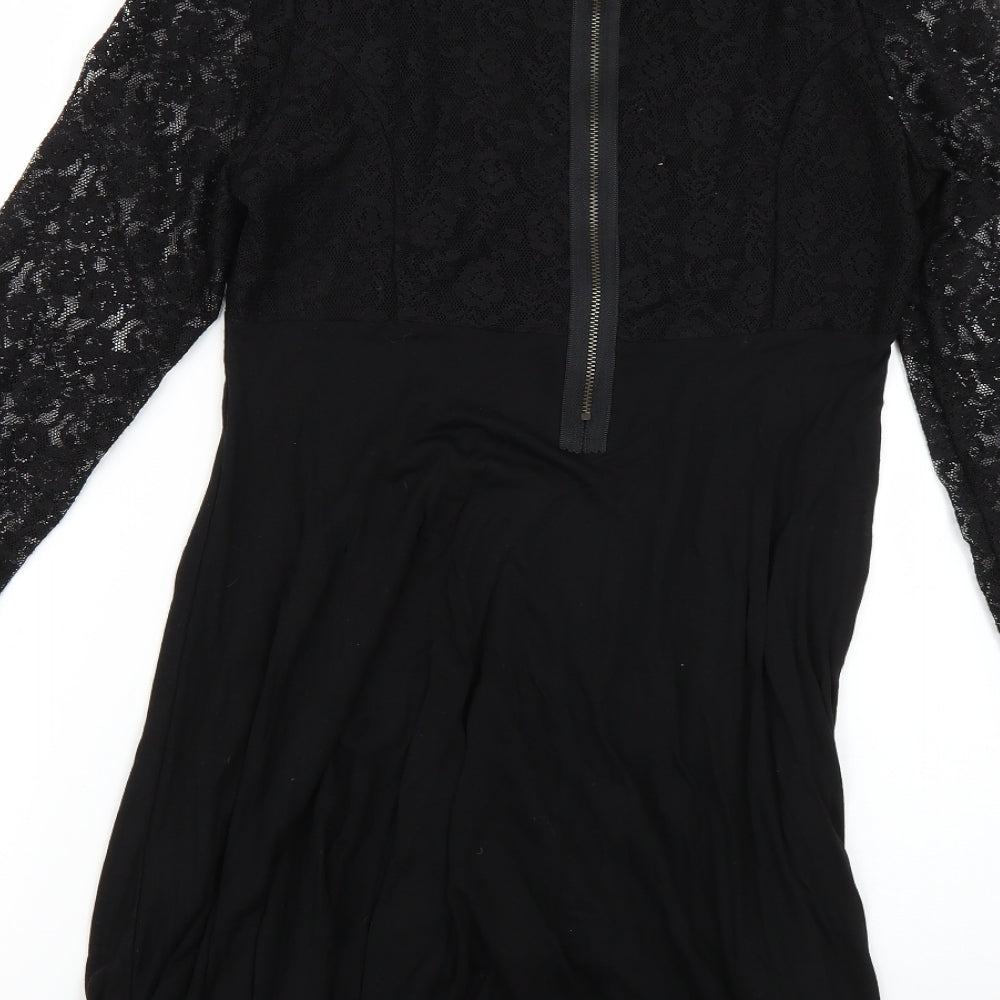 Papaya Womens Black   Fit & Flare  Size 12