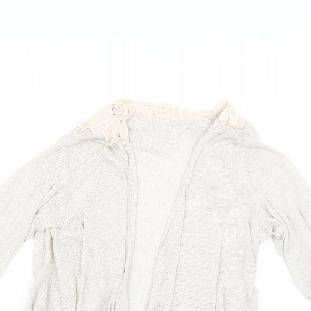 Per Una Womens Beige   Cardigan Jumper Size 18