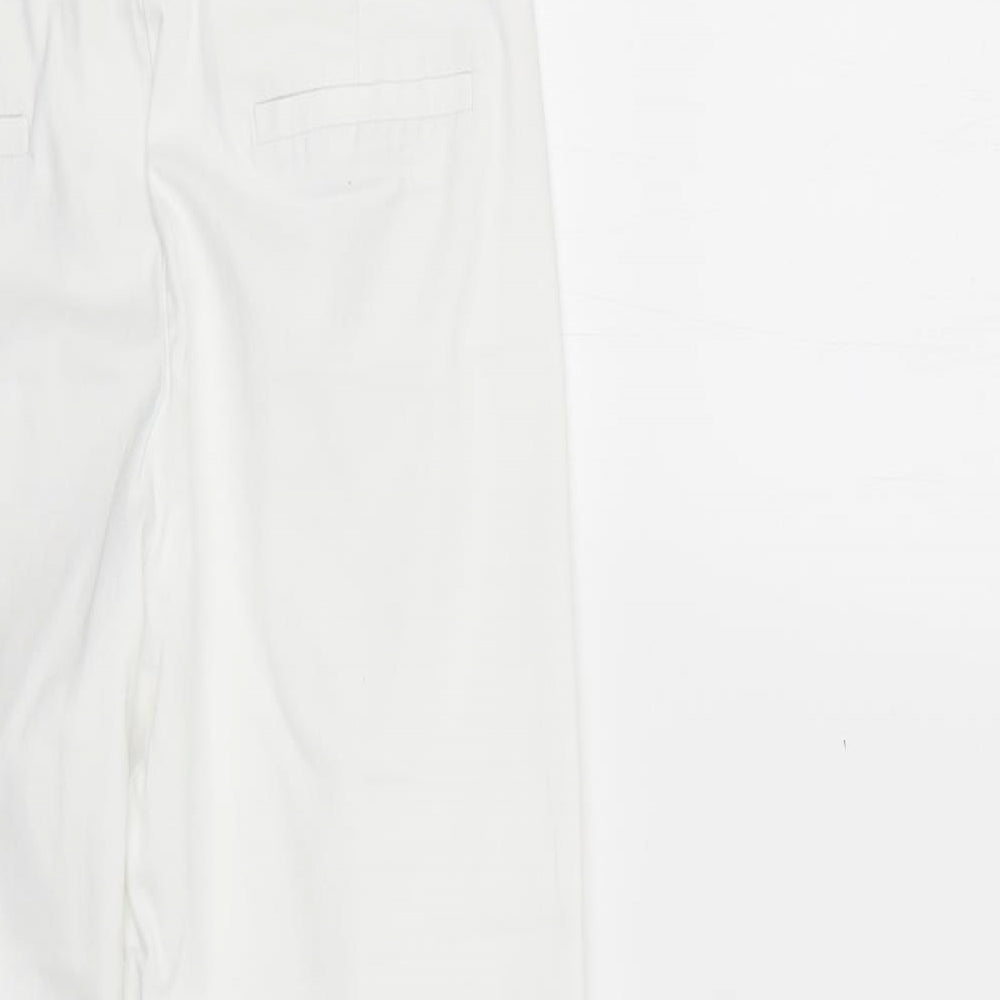 Preworn Womens White   Cropped Jeans  L21 in