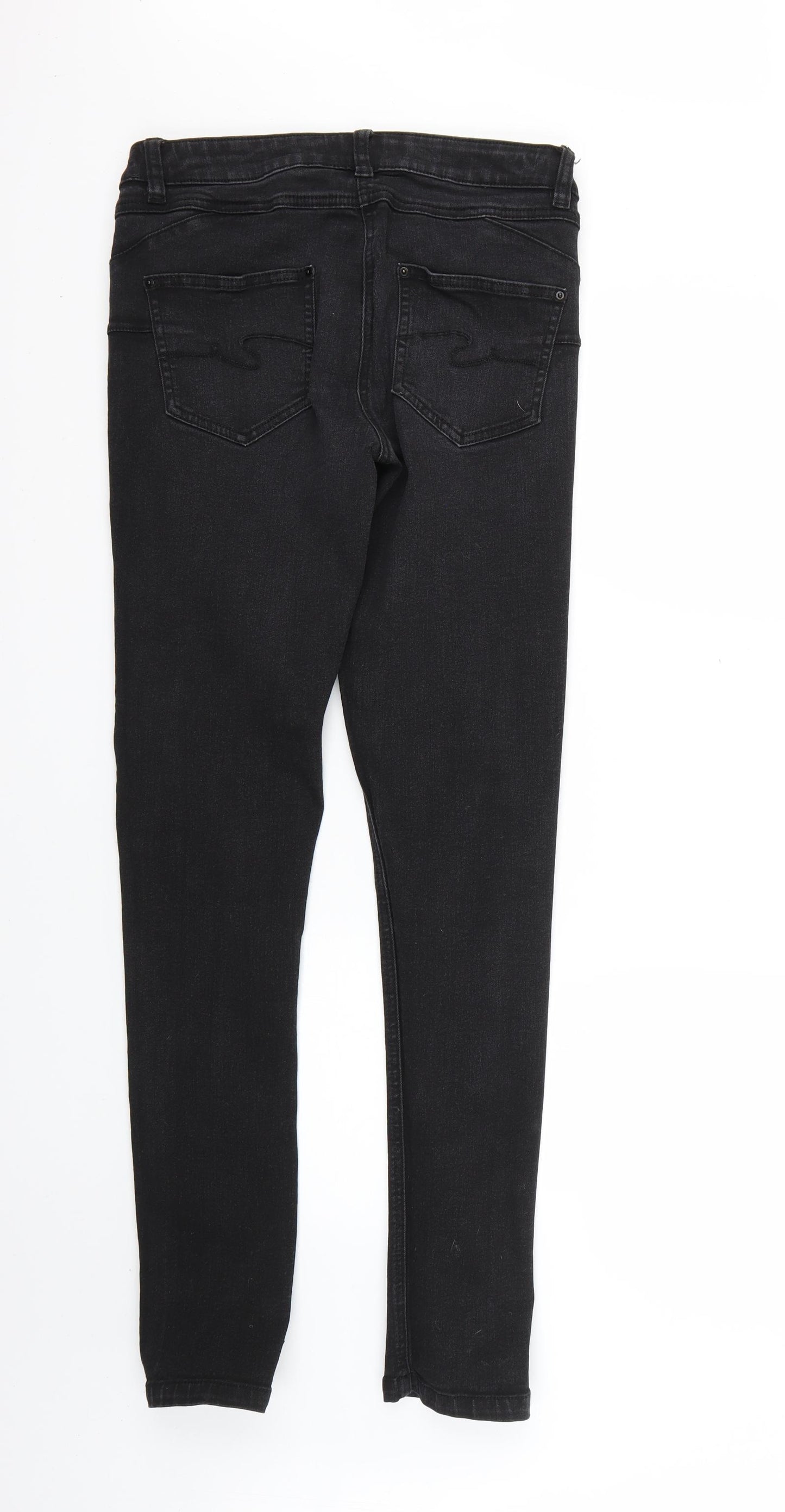 Denim Womens Black   Skinny Jeans Size 12 L30 in