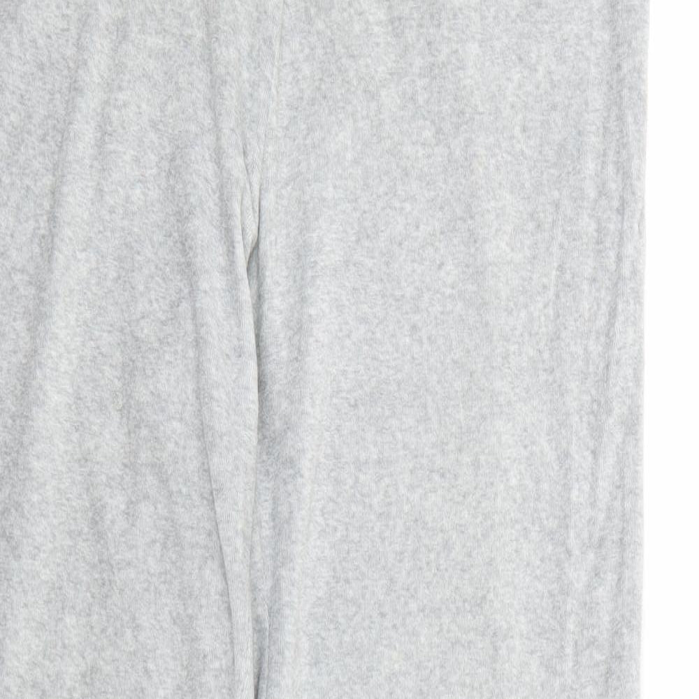 Marks and Spencer Womens Grey   Jogger Trousers Size 14 L28 in