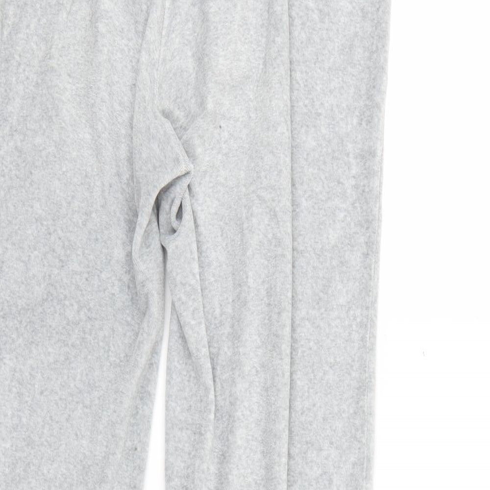 Marks and Spencer Womens Grey   Jogger Trousers Size 14 L28 in