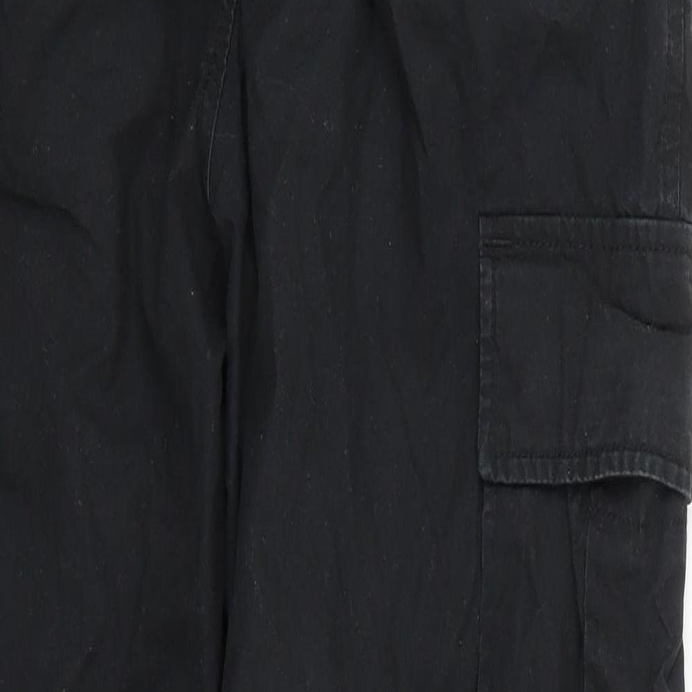 H&M Mens Black   Trousers  Size 31 L26 in