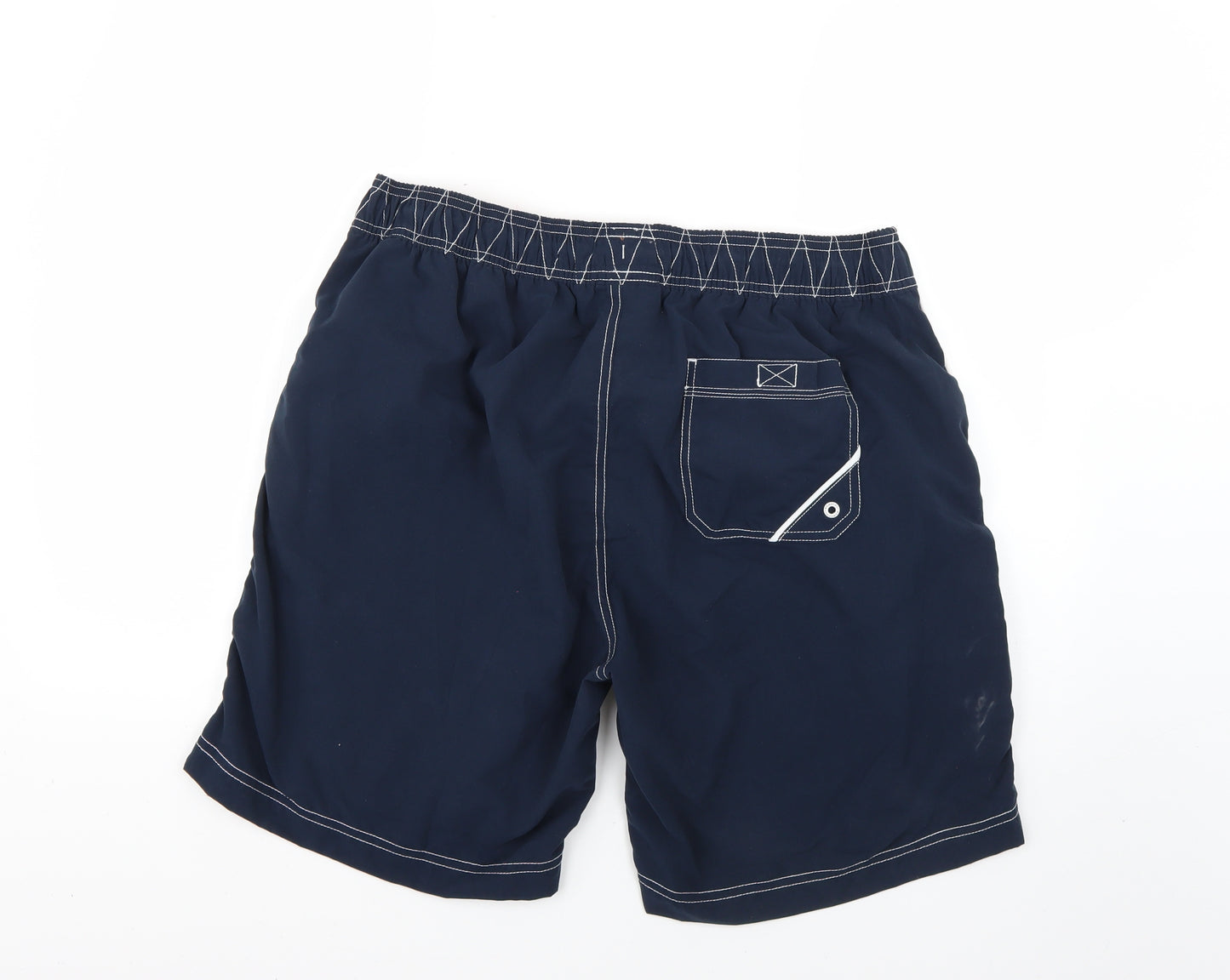 Weird Fish Mens Blue   Sweat Shorts Size 36