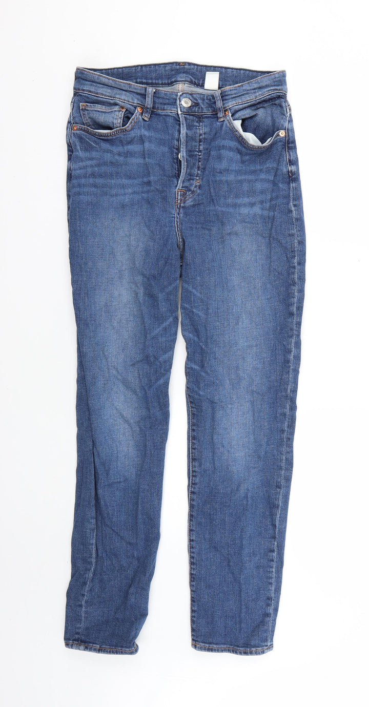 H&M Womens Blue   Skinny Jeans Size 6 L25 in