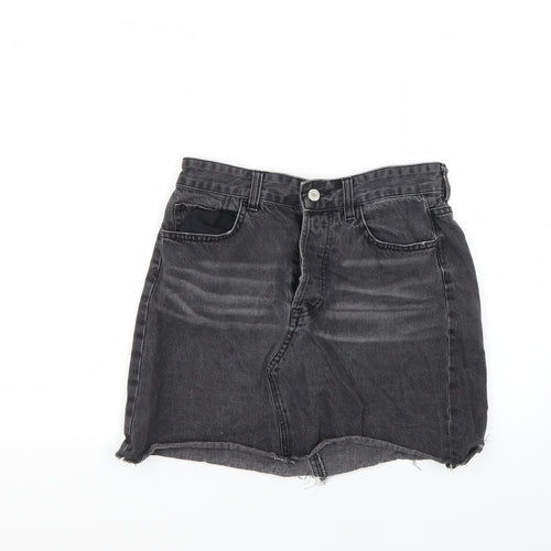 Denim Womens Grey   Mini Skirt Size 8