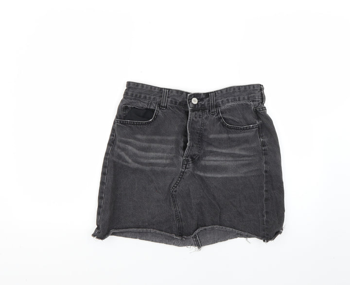 Denim Womens Grey   Mini Skirt Size 8