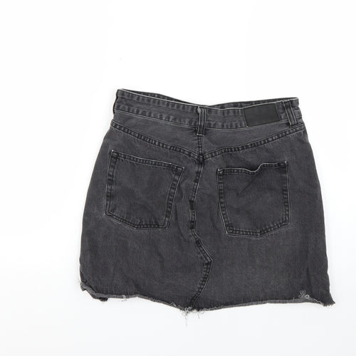 Denim Womens Grey   Mini Skirt Size 8