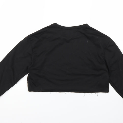 Preworn Womens Black   Pullover Jumper Size S