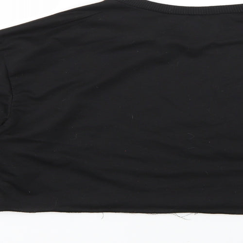 Preworn Womens Black   Pullover Jumper Size S