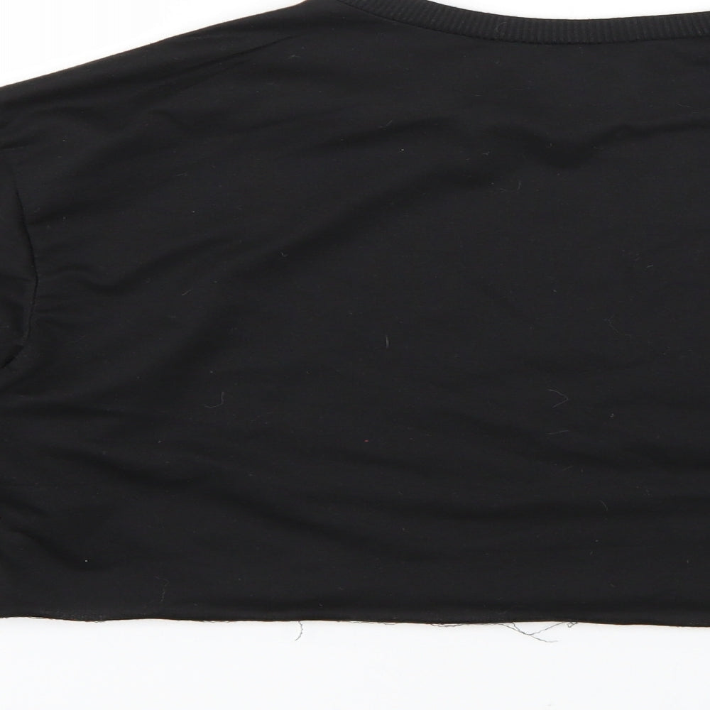 Preworn Womens Black   Pullover Jumper Size S
