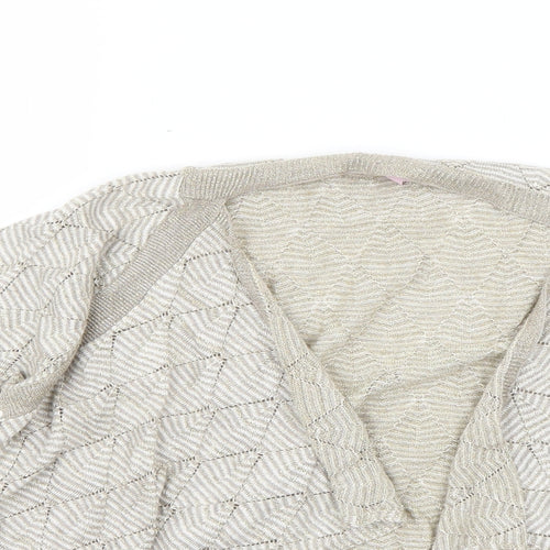 Per Una Womens Beige   Cardigan Jumper Size 14