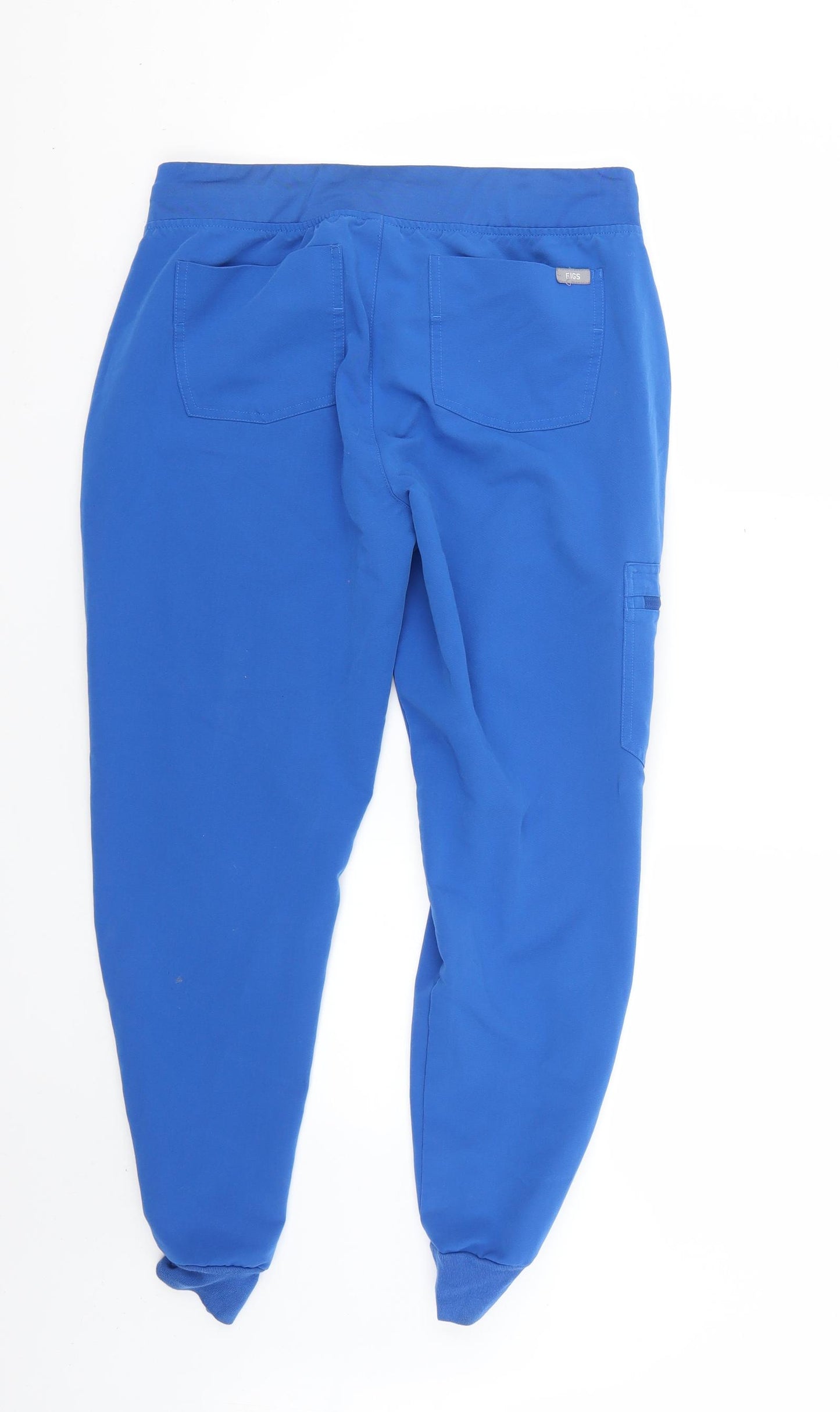 figs Mens Blue   Jogger Trousers Size M L25 in