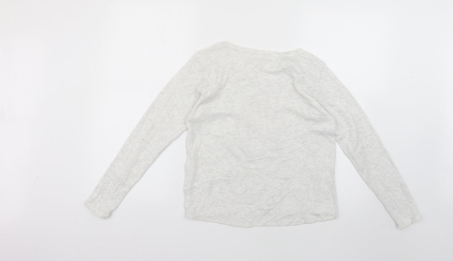 h7m Girls Grey   Pullover Jumper Size 11-12 Years