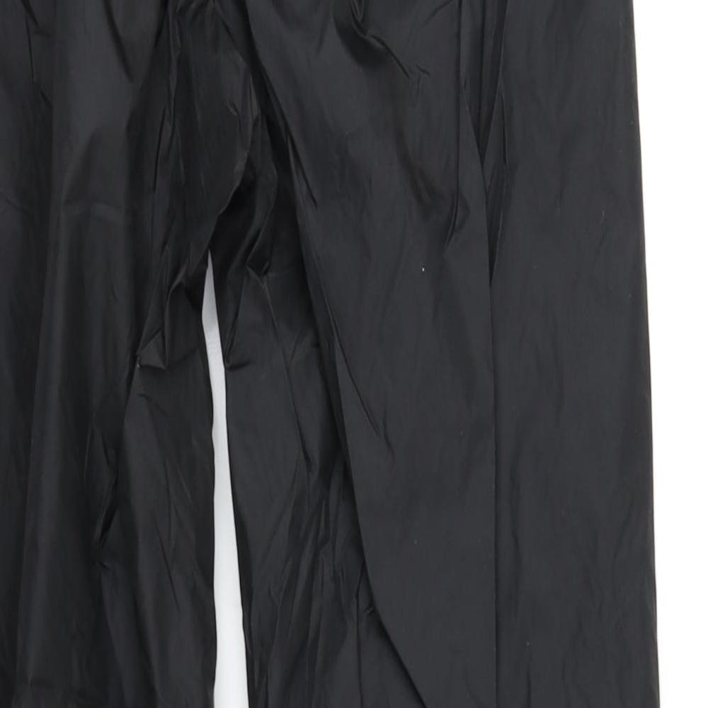 Regatta Mens Black   Rain Trousers Trousers Size M L28 in