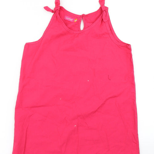 Lily & Dan Girls Pink   Basic Tank Size 11-12 Years