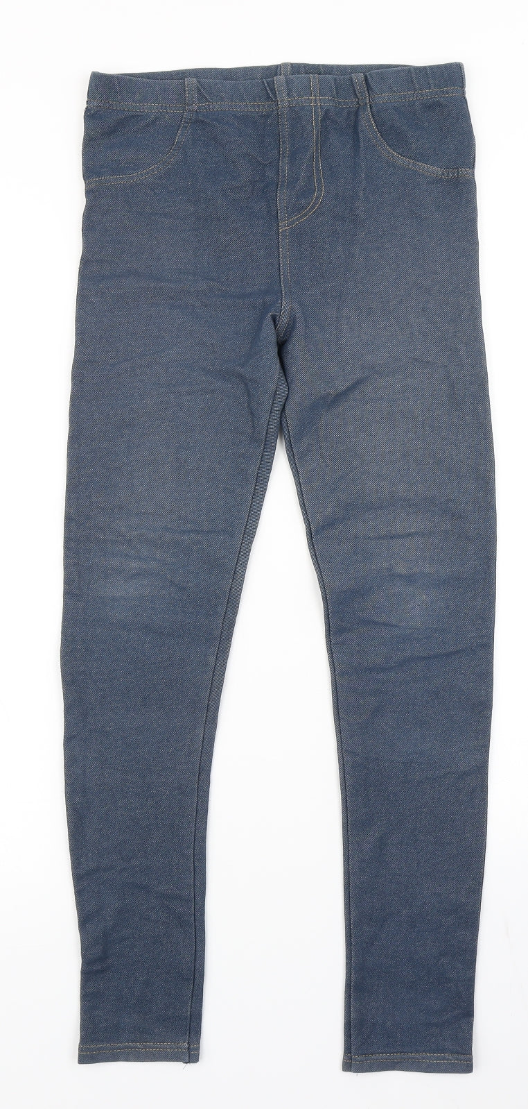 Primark Girls Blue  Denim Jegging Jeans Size 12-13 Years