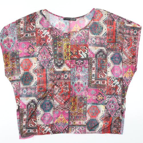 Atmosphere Womens Pink   Basic T-Shirt Size 10