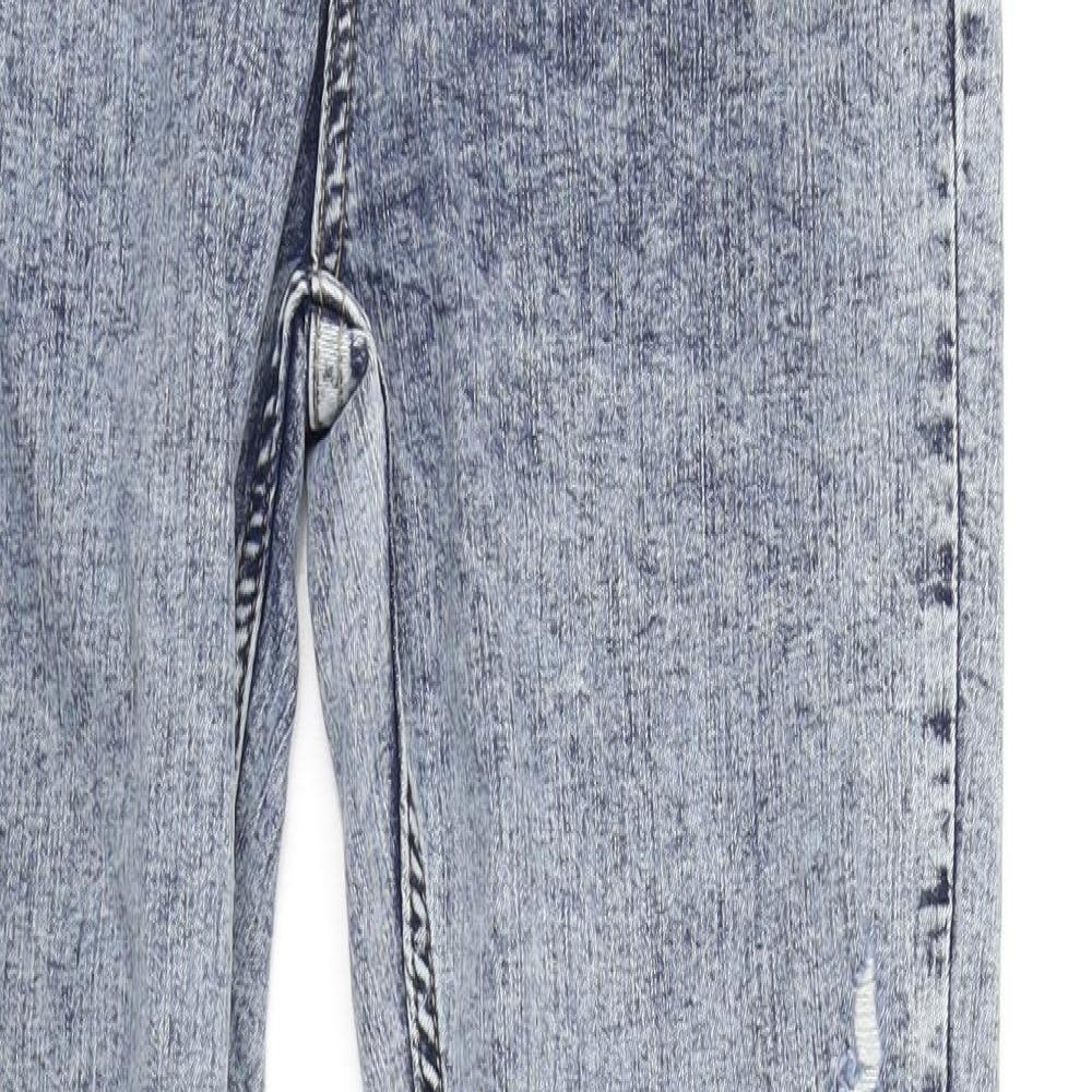 Bee Inspired Womens Blue  Denim Skinny Jeans Size 34 in L31 in