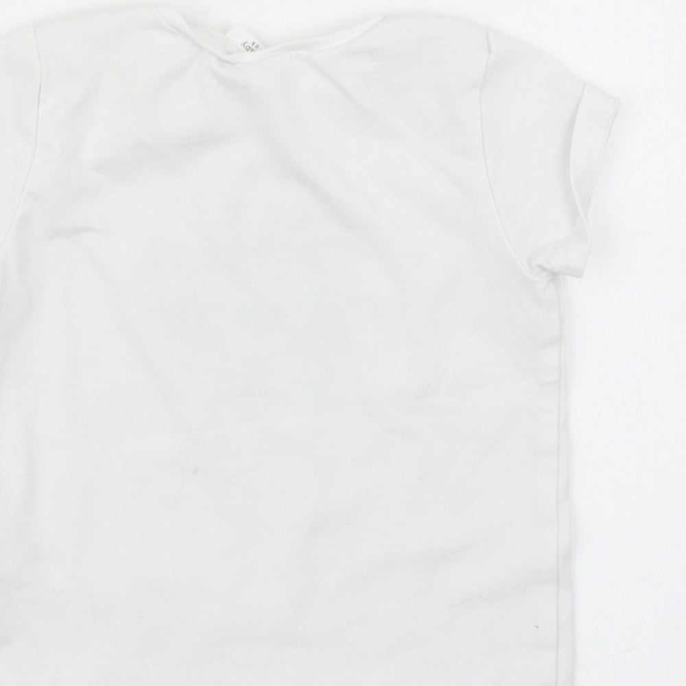 NEXT Boys White   Basic T-Shirt Size 3-6 Months  - liuon