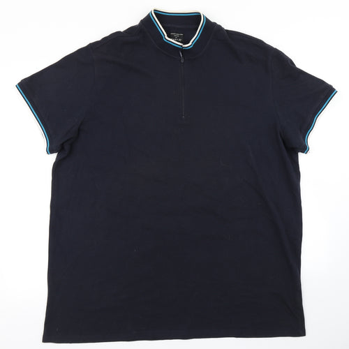 Easy Mens Blue    Polo Size 3XL
