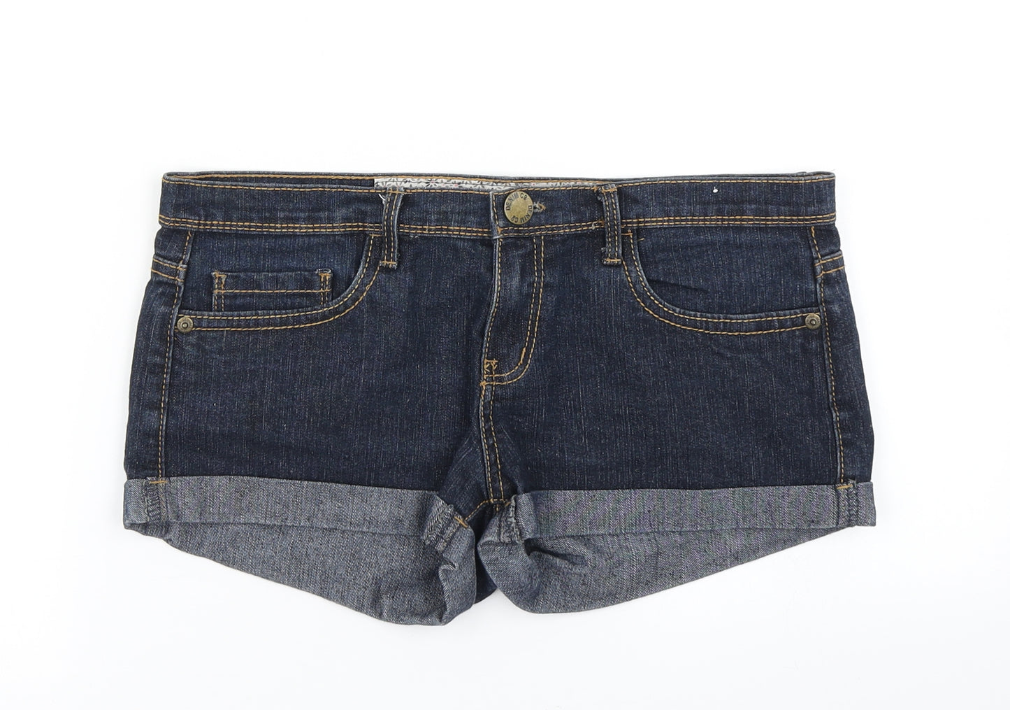 Denim Co Womens Blue  Denim Hot Pants Shorts Size 10