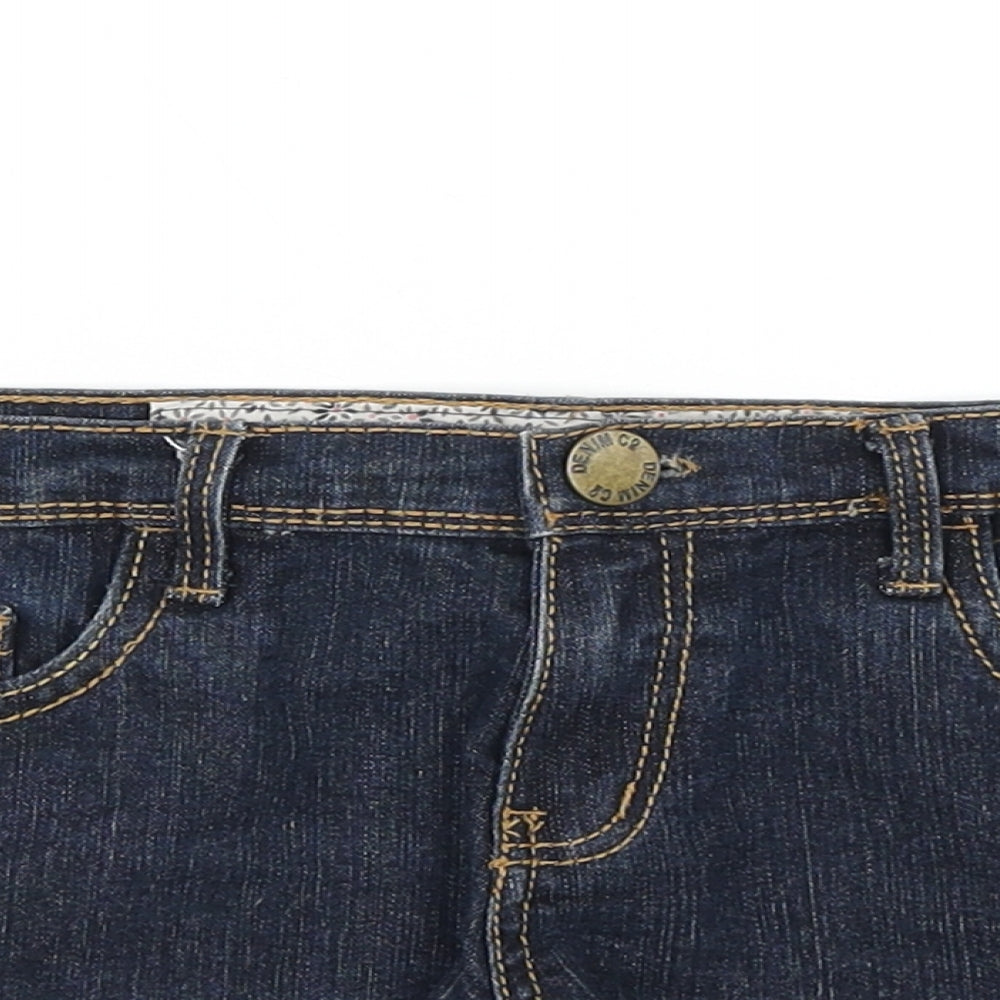 Denim Co Womens Blue  Denim Hot Pants Shorts Size 10