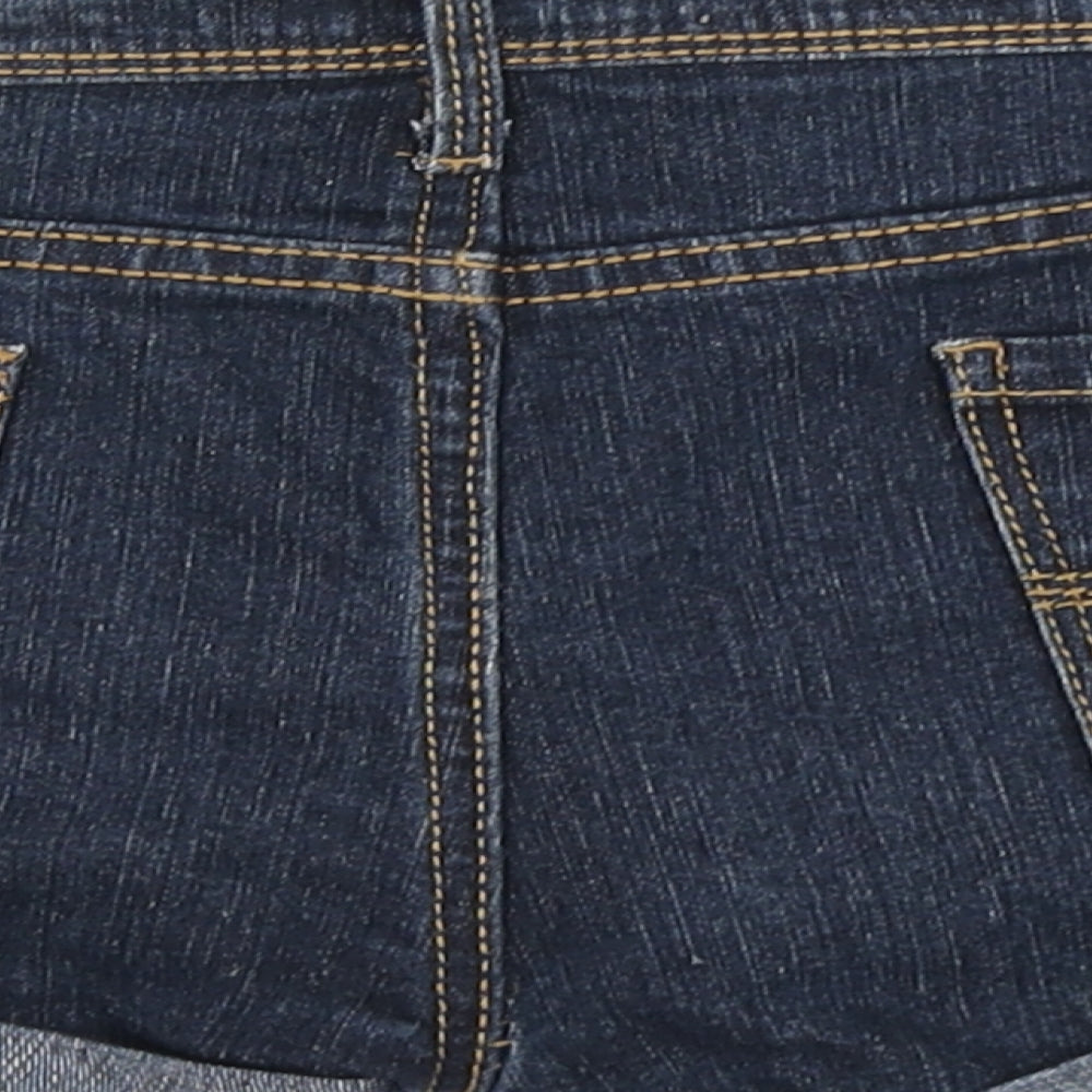 Denim Co Womens Blue  Denim Hot Pants Shorts Size 10