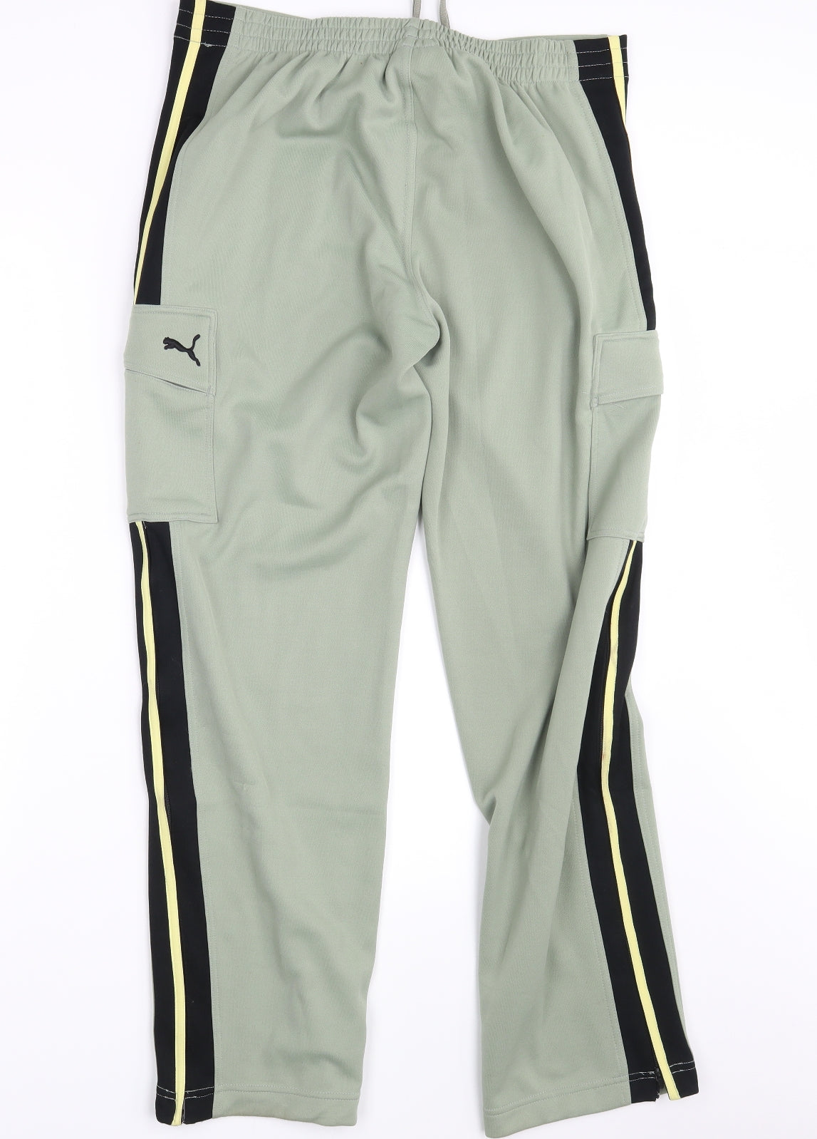 PUMA Womens Green   Jogger Trousers Size 16 L30 in