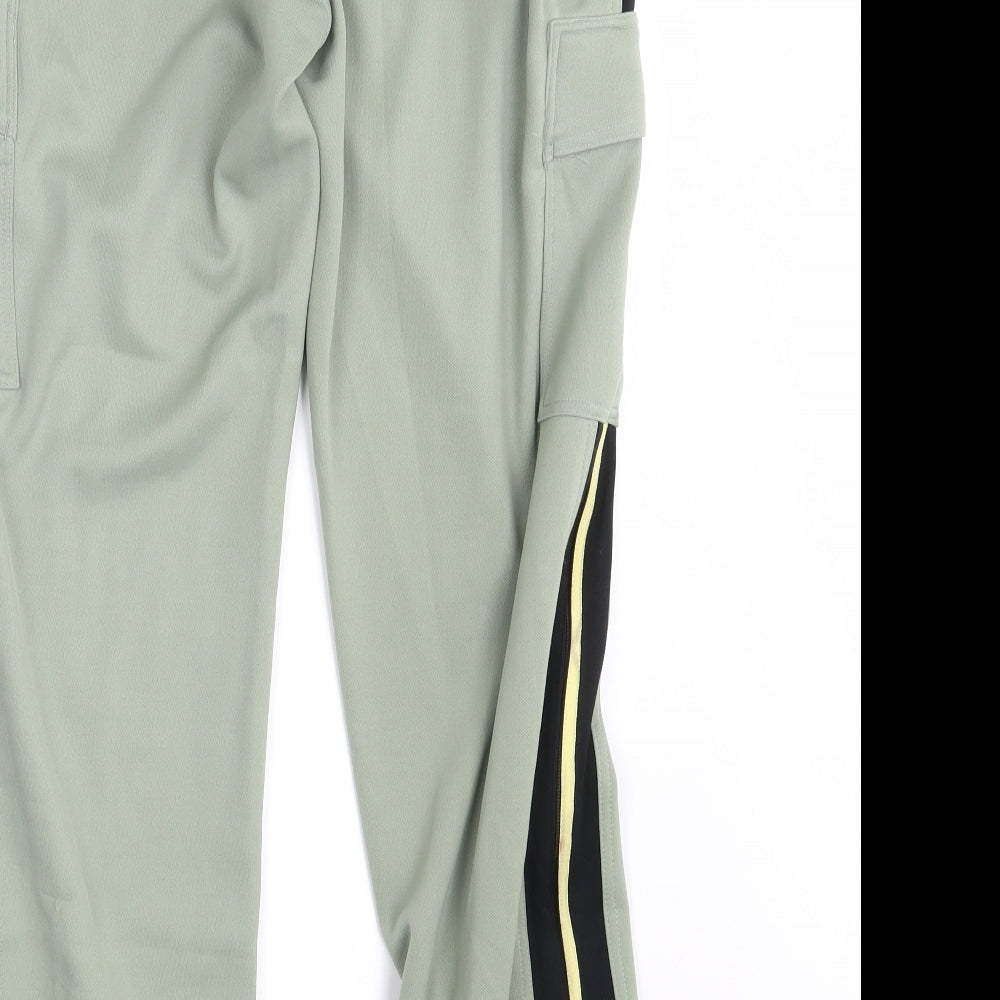 PUMA Womens Green   Jogger Trousers Size 16 L30 in