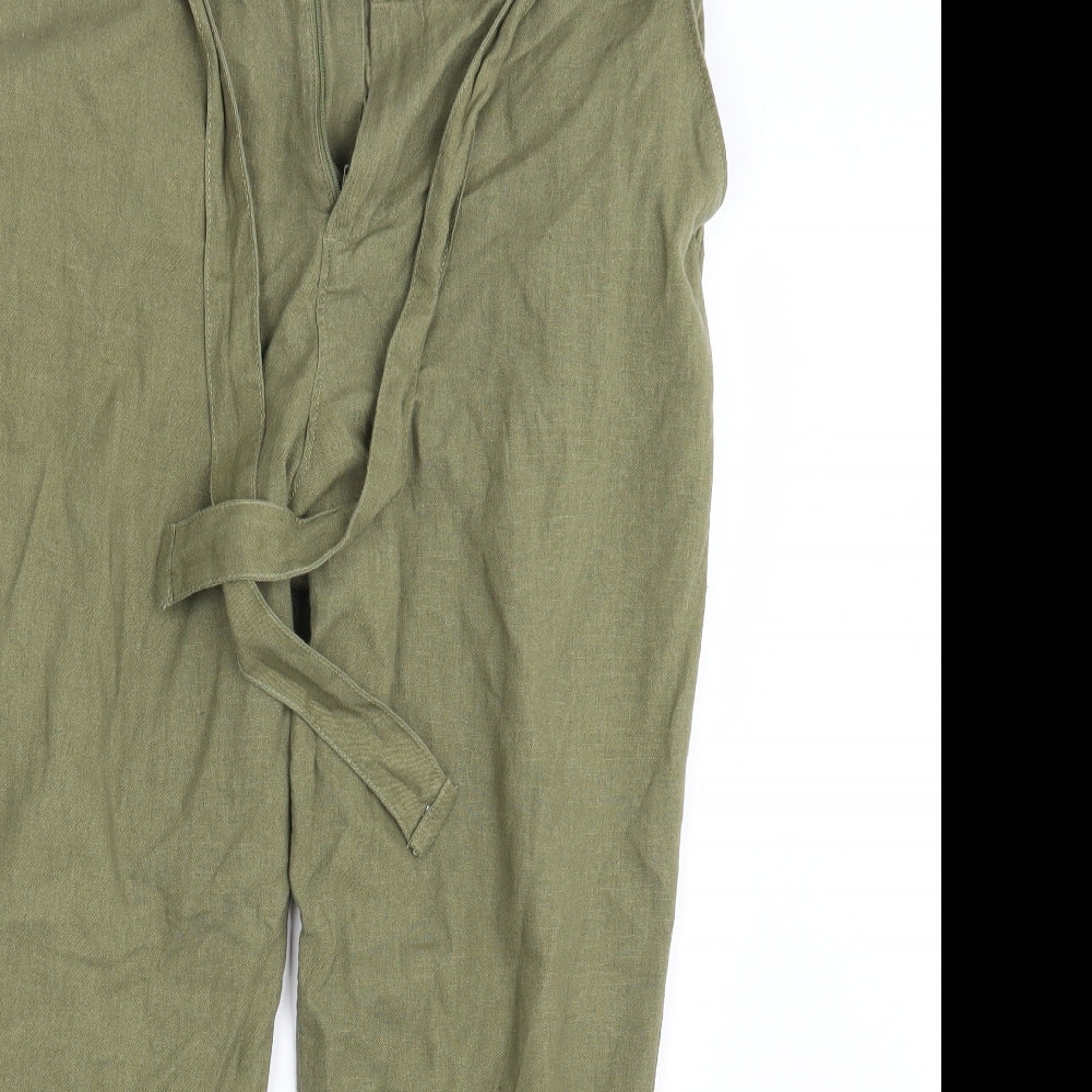 TU Womens Green   Dress Pants Trousers Size 14 L28 in