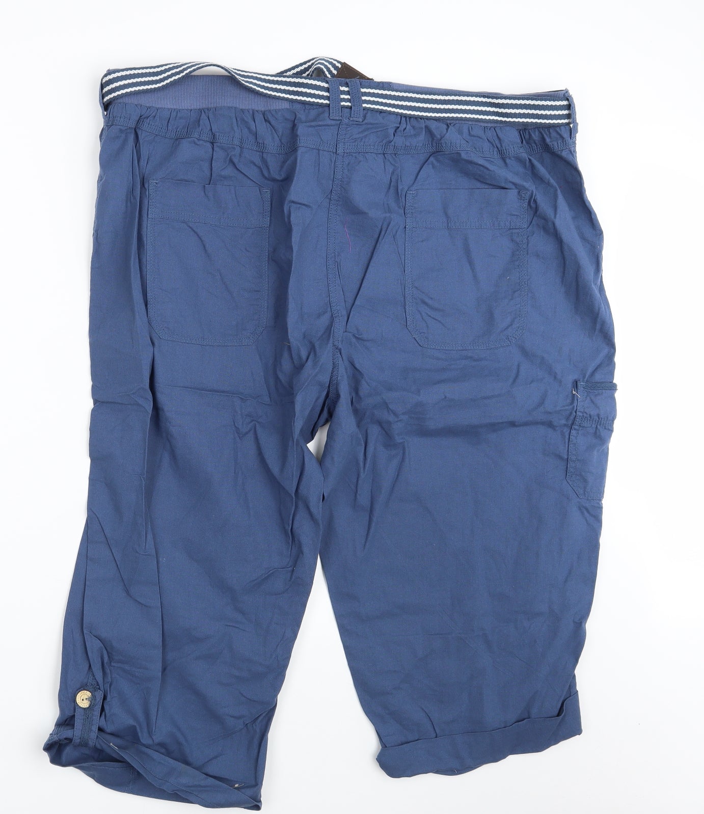 Arista Womens Blue  Denim Sweat Shorts Size 22